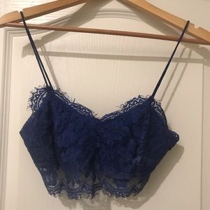 Foreign Exchange Bustier Crop Top